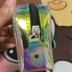 Labubuシルバーポーチの画像