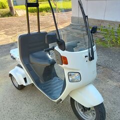 ホンダのジャイロキャノピー　4スト　エンジンセル一発始動。綺麗です。の画像