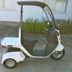 ホンダのジャイロキャノピー　4スト　エンジンセル一発始動。綺麗です。の画像