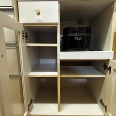 食器棚　ホワイト　綺麗目　大型の画像