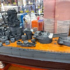 【ジャングルジャングルサカイ石津店】ディアゴスティーニ　戦艦大和　模型　現状品　ジャンク　 堺市 西区 東区 北区 南区 堺区 石津の画像