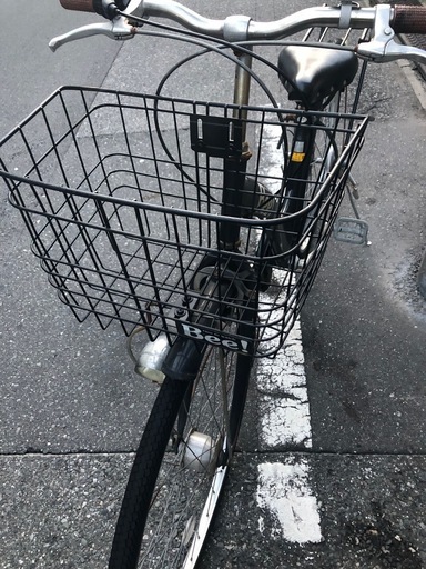 追記あり　27インチ自転車  6段ギア オートライト