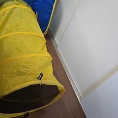 無料　キッズテント　トンネル付きの画像