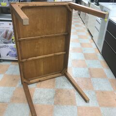 【ジャングルジャングル石川金沢店】テーブル 木製 W120×D80×H72cm ※クリーニング済みの画像