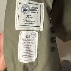 【引越し】米軍サープラス トレンチコート（42R・ライナー付き・未使用品）8,000円の画像