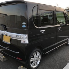 L375S タントカスタムRS ターボ　人気の黒の画像