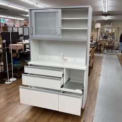 ジモティー限定価格！S776 ⭐ 高橋木工所 SUNNY キッチンボード ソフトクローズ搭載 幅120.5cm USEDの画像