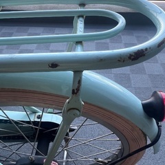 18インチ自転車　ソーダグリーンの画像