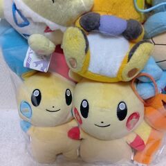 ポケモンキャラクターぬいぐるみ６個セットの画像