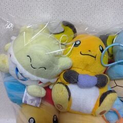 ポケモンキャラクターぬいぐるみ６個セットの画像