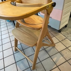 ベビーチェア ベビー用品 家具 ハイチェア 美品 0907-018の画像