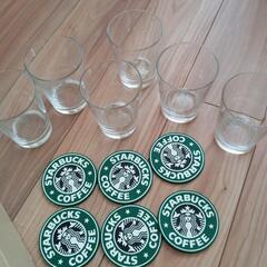 スタバグラフとコースターの画像