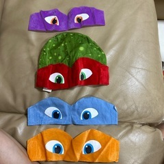 ハロウィン着画あり✨忍者タートルズ🐢🥷の画像