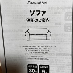 ニトリ　ソファ　Nポケットの画像