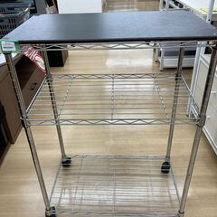 ★ジモティ割引あり★【リユースのサカイ野々市店】　メタルラック　60(幅)×35(奥行き)×85(高さ)cm ※クリーニング済みの画像