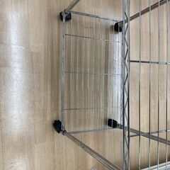★ジモティ割引あり★【リユースのサカイ野々市店】　メタルラック　60(幅)×35(奥行き)×85(高さ)cm ※クリーニング済みの画像