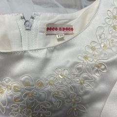 美品！パーティードレス子供キッズフォーマルドレスロングドレスピアノ発表会結婚式120の画像