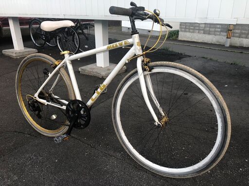 ★LIG リグ MOVE 700C 7段変速 フレームサイズS 450ｍｍ(Ｃ-Ｔ) クロスバイク アルミフレーム 適応身長155ｃｍ以上 札幌発　リサイクルショップ札幌　買取本舗　西野店