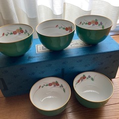 未使用　香蘭社　湯のみ　5客セットの画像
