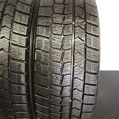 DUNLOP WINTER MAXX WM02 205/60R16 16インチ スタッドレス 4本 23～24年製 バリ溝 ビアンテ プレマシー ヴォクシー等　(STK017)の画像