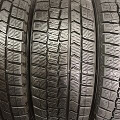 DUNLOP WINTER MAXX WM02 205/65R16 16インチ スタッドレス 4本 21年製 バリ溝 ヤリスクロス 10系アルファード ティアナ等　(STK019)の画像