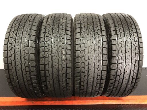 YOKOHAMA ice GUARD G075 215/70R15 15インチ スタッドレス 4本 22年製 バリ溝 T30エクストレイル グランビア ハイエース等　(STG040)