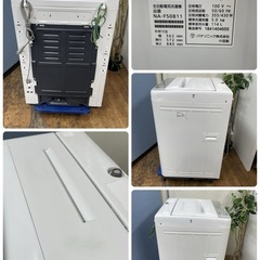 R213 ☀️ Panasonic 洗濯機 （洗濯5.0㎏) 18年製 NA-F50B11 ⭐ 動作確認済 ⭐ クリーニング済の画像