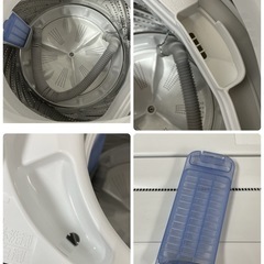 R213 ☀️ Panasonic 洗濯機 （洗濯5.0㎏) 18年製 NA-F50B11 ⭐ 動作確認済 ⭐ クリーニング済の画像