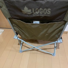 ロゴス　ハイバックあぐらチェア　プラスの画像