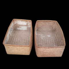 (中古)レトロ 行李(小)‐Pの画像