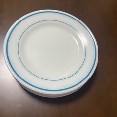 パイレックス ブルーライン23cm 大皿の画像