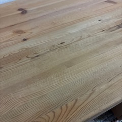 無印良品　パイン材　学習机の画像