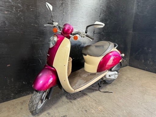 ★支払総額3.6万円★激安バイク続々入荷中！ なんでも買い取ります！ ホンダ クレアスクーピー ピンク AF55 バッテリー新品！ 4スト、集中キー！ フロントインナーカゴ付き！