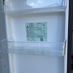 パナソニック製２ドア冷蔵庫、内容積168L、NR-B17DW-T、2020年製の画像