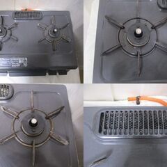 G∀1 【ご来店限定】ガスコンロ パロマ PA-S45B-R LPガス用 2022年製 中古品 検：Paloma 右強火 プロパンガス グリル ガステーブル コンロの画像