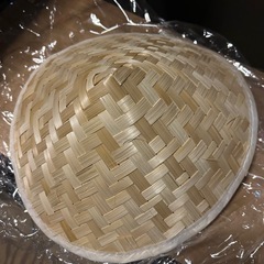 編み笠(竹)の画像