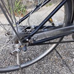 極上　屋内保管　アルベルト　Albelt　5段変速　鍵新品交換３本　27インチ 　黒　：　ブリヂストン Bridgestone　自転車　クロスバイクの画像