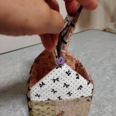 ハンドメイド、小物入れの画像