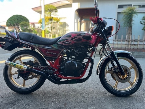 gpz250f ベルトドライブ