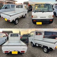 車検取り立て！キャリイ！ターボ！マニュアル！レア車！4WD！ノーマル！極上車！ドリフト！早い者勝ち！の画像