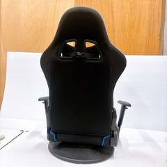 GALAXHERO ゲーミングチェア 座椅子 メッシュ  ブルー ×ブラックの画像