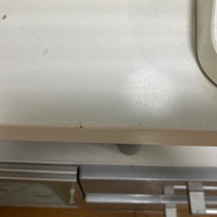 テレビ台　白　傷汚れ多少有りの画像