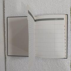 漆塗りの置時計 アドレス帳 セット 加賀市 岡田や漆器 Quartzの画像