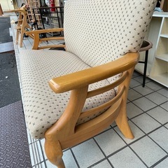 2人がけ ソファ チェア  カジュアル きれい 椅子 椅子 チェア 0907-026の画像
