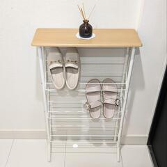 【美品】シューズラック　ニトリの画像