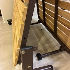 ニトリ　折りたたみベッド（シングル）の画像