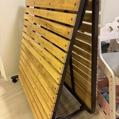 ニトリ　折りたたみベッド（シングル）の画像