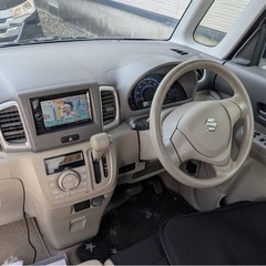 スペーシア　4WD 車検9年10月まで　ナビTV Bluetoothバックカメラの画像