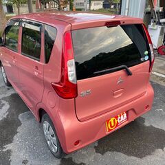 ★　三菱　EKワゴン　E★54900ｋｍ★社外ナビ　テレビ★シートヒーター★キーレス★１年保証★ポリマーコートの画像
