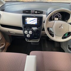 ★　三菱　EKワゴン　E★54900ｋｍ★社外ナビ　テレビ★シートヒーター★キーレス★１年保証★ポリマーコートの画像